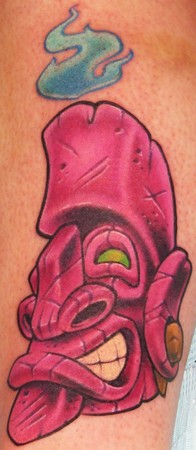 Tattoos - Red Tiki - 42019